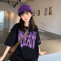 [COD] 2022 new girls short-sleeved t-shirt summer trendy brand foreign style fried street childrens casual loose hip-hop