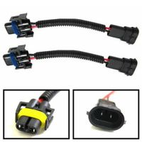 ’；【‘； Wire Harness Adapter Wiring Nylon Plugs Pre-Wired 2Pcs Male Female H11 H8 H9 Pair