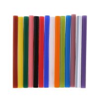 PCF* 5pcs Hot Melt Glue Stick Colorful 7x100mm Adhesive For DIY Craft Toy Repair Tool