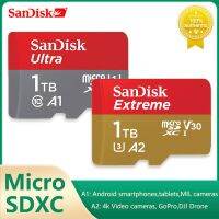 [HOT TALQQQWWEGE 583]SanDisk A1A2การ์ดความจำการ์ด SDXC ไมโครมาก1TB 256G 64G 128G 400G U3 Class10บัตร TF V30สำหรับโดรนกล้องโทรศัพท์