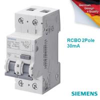 (promotion++) SIEMENS Breaker ซีเมนส์ เบรกเกอร์ RCBO 2P 30mA กันไฟดูด-ไฟรั่ว-ไฟเกิน-ไฟช็อต สุดคุ้มม เบรก เกอร์ กัน ดูด เบรก เกอร์ ไฟ บ้าน เบรก เกอร์ 3 เฟส เซฟตี้ เบรก เกอร์