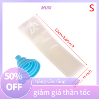 ?【HOT SALE】MUXI ถุงใส่น้ำแข็งแบบใช้แล้วทิ้ง20ชิ้นถุงใส่น้ำแข็งไม่มี BPA หลอดสำหรับใช้ในครัวเรือนถุงเก็บอาหารผลไม้ถุงน้ำแข็ง