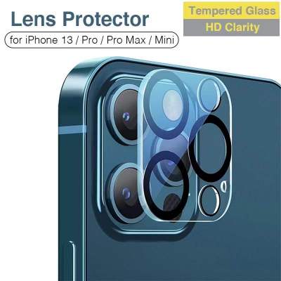 IPhone 13/13 Pro Max iPhone 11/12 Pro เลนส์กล้องผ้าไหมกระจกเทมเปอร์เต็มรูปแบบป้องกันสำหรับ iPhone 13/12/11 Series