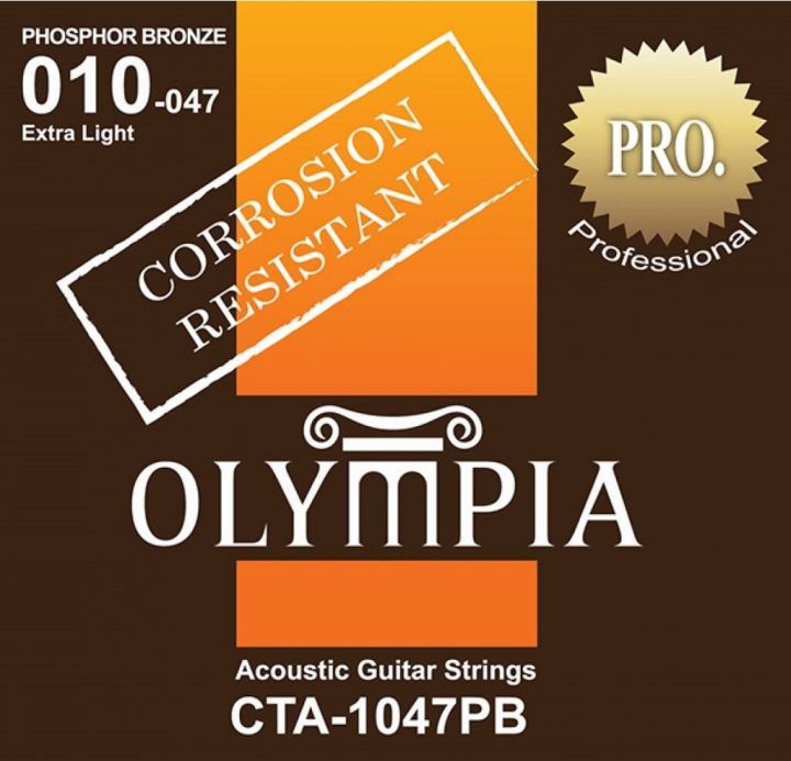 สายกีต้าร์โปร่ง Olympia CTA-1047PB