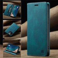 iPhone 14 13 12 11 Pro Max Case Leather Magnetic Flip Cover For Apple iPhone 6 6s 7 8 Plus XS XR SE 2020 13 Mini Phone Case