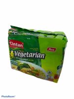 CINTAN Vegetarian สีเขียว สูตร เจ..72g สินค้านำเข้าจากมาเลเซีย 1แพค/5ห่อ ราคาพิเศษ พร้อมส่ง