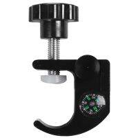 GNSS GPS Pole Clamp with Compass Replace Size 24mm - 40mm Pole Holder Mount Support