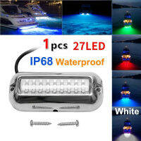 27LED ใต้น้ำ Pontoon Marine เรือ Transom Light Fishing Finder โคมไฟ Shads ตกปลา LED เรือ Deep Drop ใต้น้ำ Light