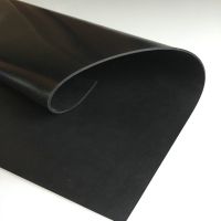 500x500 Mm Hitam Silikon Karet Lembar Tikar Tahan Suhu Tinggi Papan Isolasi Thermotolerace 0.1 0.3 0.5 1.0 1.5 2 3 Mm