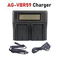 AG-VBR59 Charger AG-VBR89 AG-VBR118 AG-B23 AG-BRD50 AG-BRD50P AG-VBR59 LCD Dual Charger For Panasonic AG-VBR59 Battery Charger