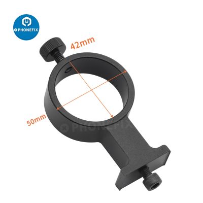42mm 50mm Lens Holding Ring Focusing Bracket Focus Holder Adapter For Digital HDMI USB Vdieo Monocular Microscope Camera Stand