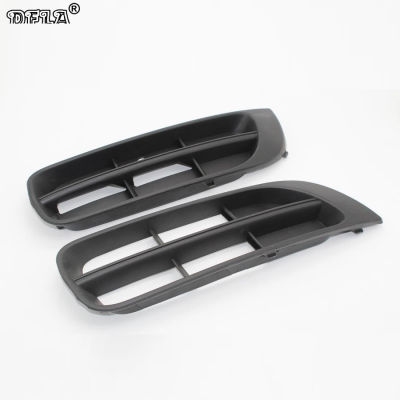 2pcs For Roomster 2006 2007 2008 2009 2010 2010 Car-Styling Front Bumper Lower Grille Fog Light Fog Lamp Grille Cover