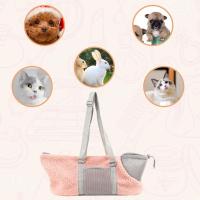 กระเป๋าใส่สัตว์เลี้ยง Breathable Cat Carrier Small Warm Outing Bag กระเป๋าสะพายแบบแฮนด์ฟรีแบบพับได้ Soft Winter Cat Carrier For