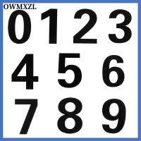 OWMXZL 1Pcs ทันสมัย กาวในตัว ป้ายประตู ป้ายตัวเลขประตู รหัสประตู ป้ายลิ้นชักบ้าน หมายเลขแผ่นประตู