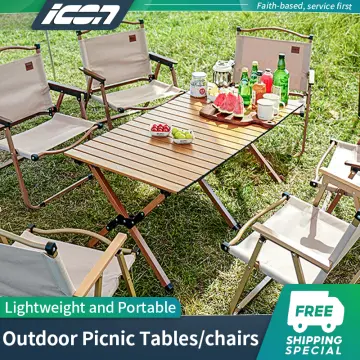 Waterproof outdoor table online and chairs