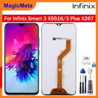 MagicMeta จอ LCD แบบดั้งเดิมสำหรับ Infinix Smart 3 X5516/Smart 3 Plus หน้าจอสัมผัสหน้าจอ LCD X267หน้าจอดิจิตอลแทนการประกอบสำหรับ Infinix Smart 3 Plus