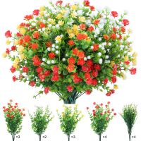 【hot】☋  Artificial Flowers Outdoor Indoor UV Resistant Fake Porch Wedding Birthday Garden Hotel Marriage Hanging Décor