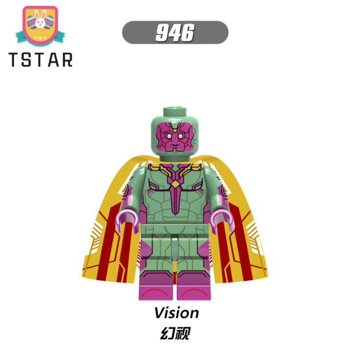 tstar-โมเดลซูเปอร์ฮีโร่-groot-iron-man-falcon-phantom-บล็อคก่อสร้างของเล่น