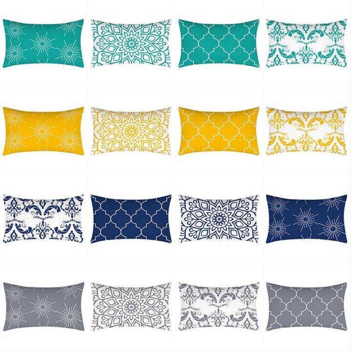 Geometry Pillowcase 30X50 Mandala Cushion Cover Polyester Sofa ...