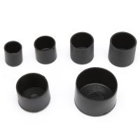 4 Pcs Black Plastic Chair Ferrule Anti Scratch Furniture Feet Leg Floor Protector Caps Furniture Protectors Replacement Parts Furniture Protectors Rep