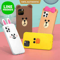 เคสศัพท์ Line Friends ของแท้100 สำหรับ 13 13PRO 13PROMAX เคส12Promax 12 12pro เคสซิลิโคนนิ่มป้องกันการตกป้องกันลายนิ้วมือ LF797JH