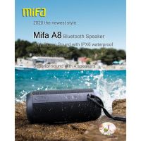 SPK ลำโพงบลูทูธ MIFA A8 30W สเตอริโอเสียง IPX7 กันน้ำ 12H ลำโพง