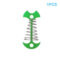 หมุดยึดตู้ปลาสำหรับฤดูใบไม้ผลิ1ชิ้นเป็นของขวัญวันคริสต์มาสหมุดสมอกระโจมหมุดเต็นท์ตะขอยึดเชือกลมพร้อมตะขอคาราบิเนอร์สำหรับยึดเต็นท์แคมปิ้งตะปู