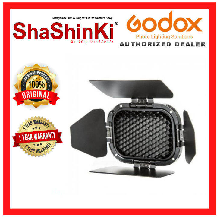 Godox BD-07 II Barn Door - Lichtformer Für AD200Pro Blitz Mit Filtern