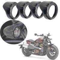 โคมไฟฝาครอบป้องกันคาร์บอนไฟเบอร์สำหรับรถมอเตอร์ไซค์สำหรับ Harley Sportster Dyna FX XL XL1200 XL883 X48 72