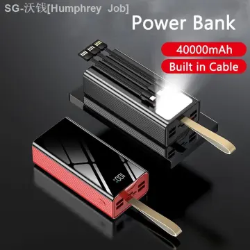 40000mAh Power Bank Portable Charger External Battery Pack Powerbank 40000  mAh for iPhone 12 Pro Huawei Samsung Xiaomi Poverbank