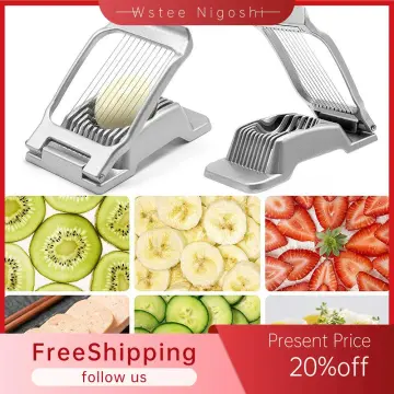 US Egg Slicer Heavy Duty Aluminium Alloy Egg Slicer Cutter for