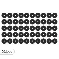 50Pcs สายกีตาร์ Felt Button Washers Locks Blocks Acoustic Guitar Felt Washers อะไหล่กีตาร์ &amp; อุปกรณ์เสริม