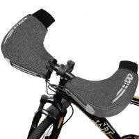 【CW】MTB Bike Warm Handlebar Muffs Thickened Winter Cycling Handle Bar Grip Covers with Reflective Strip Cycling Equipment