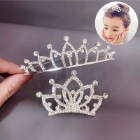 Kids Tiaras Crowns Headband Show Bridal Prom Bride Bridesmaid Wedding Accessory Hair Comb Jewelry