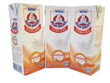 Shop Bear Brand Sterilized Milk With Ginseng online Lazada .ph