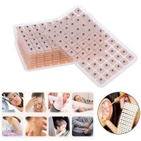 [HOT ZUQIOULZHJWG 517] 600ชิ้น/ล็อตฝังเข็มเข็มหูสติกเกอร์ Auriculotherapy หูผ่อนคลายนวด Auricular Paster บรรเทาปวดวาง