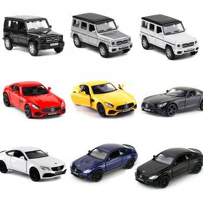 1/36 High Simulation Model Cars Diecasts Luxury Alloy Vehicle AMG  CLS G63 C63 GLS Model Car Collection Toy For Kids V029 Die-Cast Vehicles