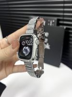 【Hot Sale】 Suitable for iwatch8 watch strap apple watch7SE654 diamond folding buckle