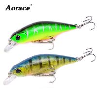 【lz】▫  Aorace-Minnow Iscas De Pesca Afundando Tungsten Bola Swimbait Artificial Pesca Wobbler Isca de plástico rígido 1pc