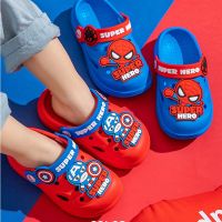 - พร้อมส่งตามสต็อครองเท้าเด็กรัดส้น รองเท้าแตะเด็ก รองเท้าเด็ก Spiderman/Captain America Super Hero ลิขสิทธิ์ Marvel แท้ 100%