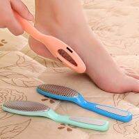 Double-sided frosting foot rubbing board grind stone peeling foot pedicure foot sole scraping heel calluses horny foot tool Shoes Accessories