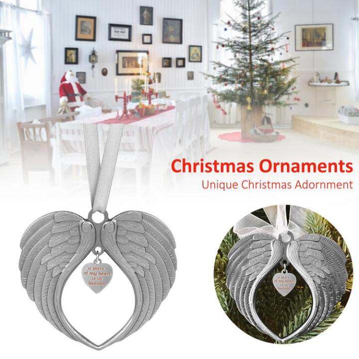 angel-memorial-photo-frame-a-piece-of-my-heart-is-in-heaven-ornament-for-christmas-tree-personalized-memorial-ornaments-metal-picture-frames-silver-photo-frame-hanging-memorial-ornament-like-minded