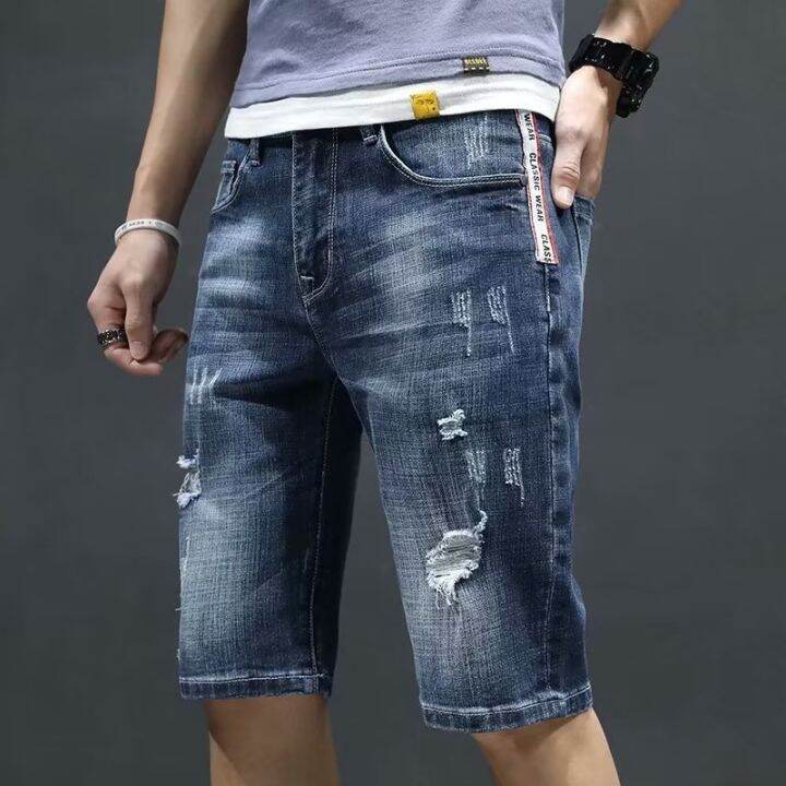 3 quarter pants jeans