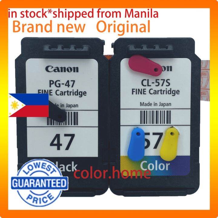 Genuine Canon PG47 CL57 Ink Cartridge PG 47 CL 57 Brand New for Pixma