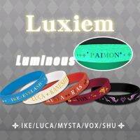 Ellen Luxiem สร้อยข้อมือ แหวนเรืองแสง ลายอนิเมะ NIJISANJI Vox Mysta Shu Luca Ike ของขวัญ สําหรับผู้หญิง