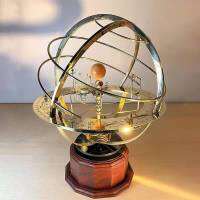 Grand Orrery รุ่นของระบบสุริยะหมุนระบบสุริยะรุ่นเครื่องประดับโลหะ