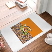 Camo Shark Bathing Ape Doormat Rug car Mat Footpad Polyester Non-slip Washable Entrance Kitchen Bedroom balcony toilet