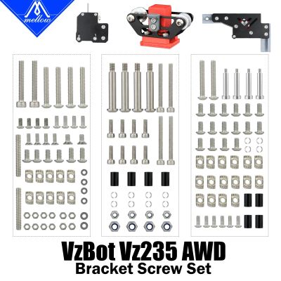 【HOT】❧▤ VzBoT Vz235 235 Printer Aluminum AWD Motor Mount And Y-axis Gantry Screws Pack Includes Titanium Bolts