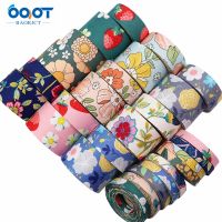 Double-Sided Strawberry Flowers Cloth Ribbons 5 Yards M-21510-626 DIY Crafts Hairclip Apparel Accessories and Sewing Decorations Gift Wrapping  Bags