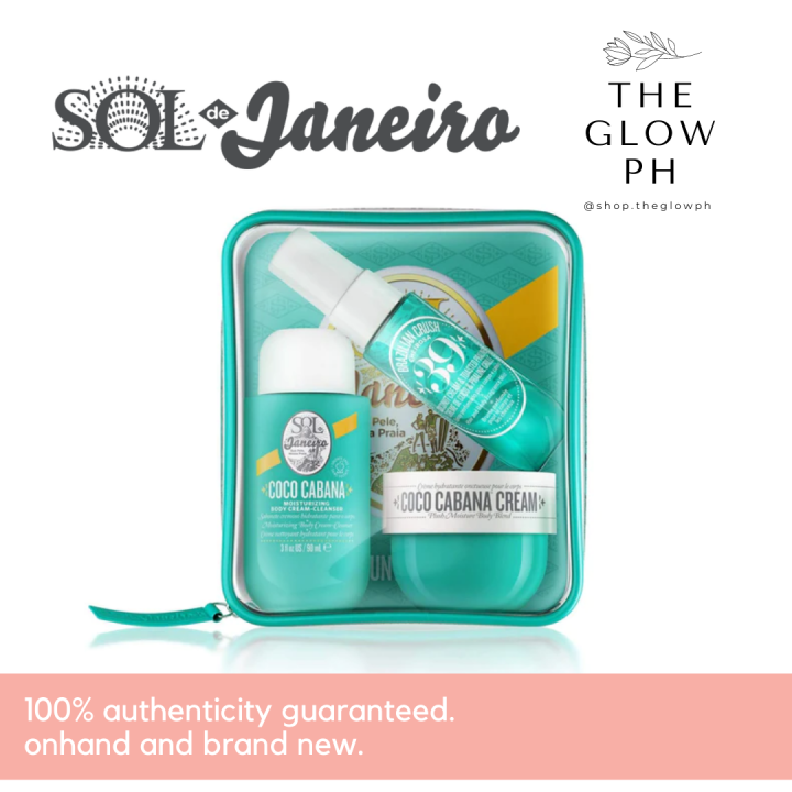 [AUTHENTIC] SOL DE JANEIRO Coco Cabana Jet Set The Glow PH Lazada PH